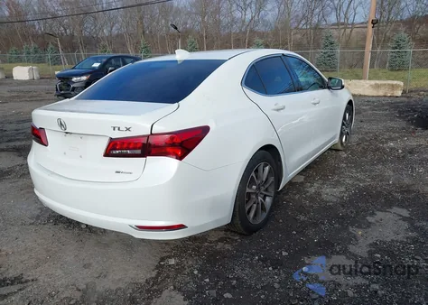 2015 Acura Tlx V6 Tech z USA, uszkodzony, nr VIN 19UUB3F55FA000905